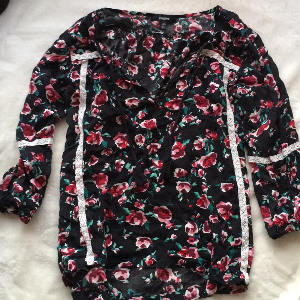 Rose top.
